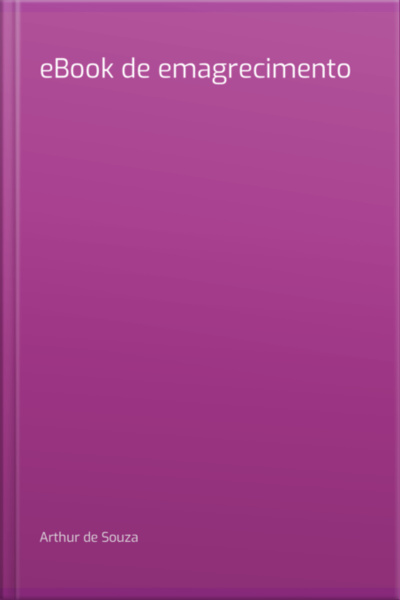 Ebook De Emagrecimento