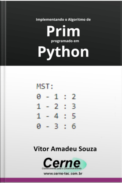 Implementando O Algoritmo De Prim Programado Em Python
