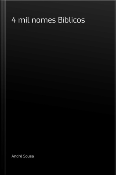 4 Mil Nomes Bíblicos