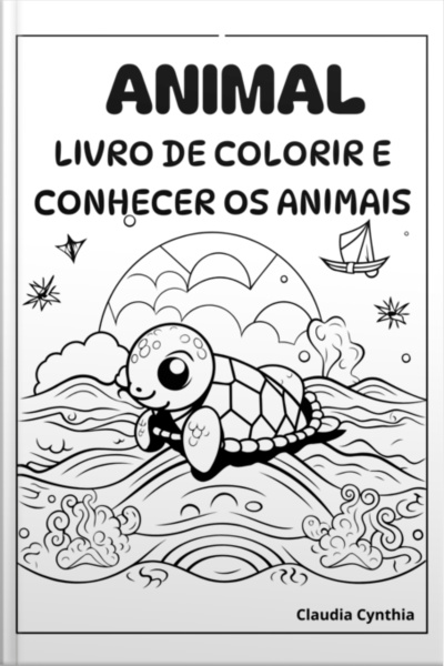 Livro Pra Colorir I Animais