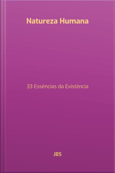 Natureza Humana