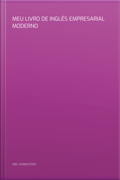 Meu Livro De Inglês Empresarial Moderno
