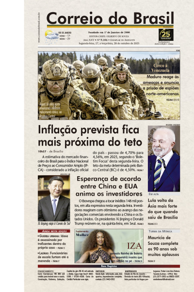 Correio do Brasil - Edição de 28 de Outubro de 2025
