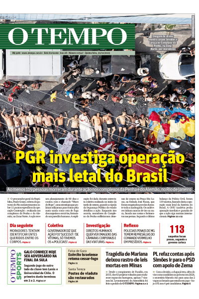 O TEMPO - Edição de 30 de Outubro de 2025