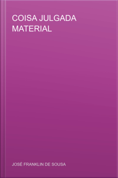 Coisa Julgada Material