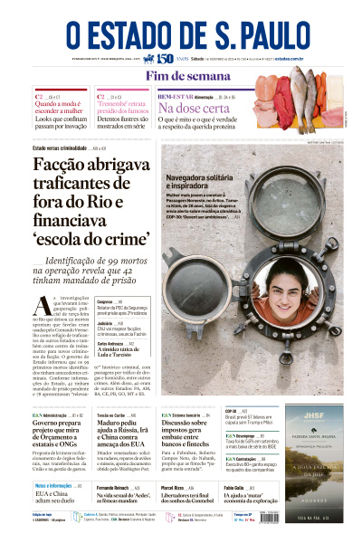 Estadão - Edição de 01 de Novembro de 2025