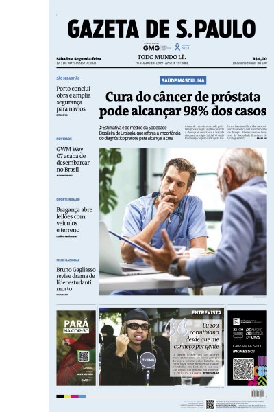 Gazeta de S. Paulo - Edição de 01 de Novembro de 2025