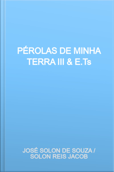 Pérolas De Minha Terra Iii  E.ts