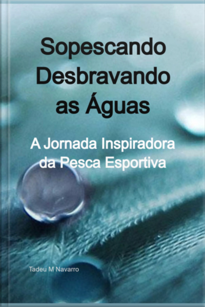 Sopescando Desbravando As Águas
