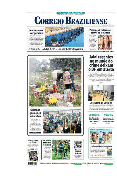 Correio Braziliense - Edição de 03 de Novembro de 2025