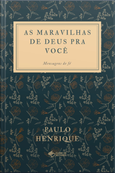 As Maravilhas De Deus Pra Você