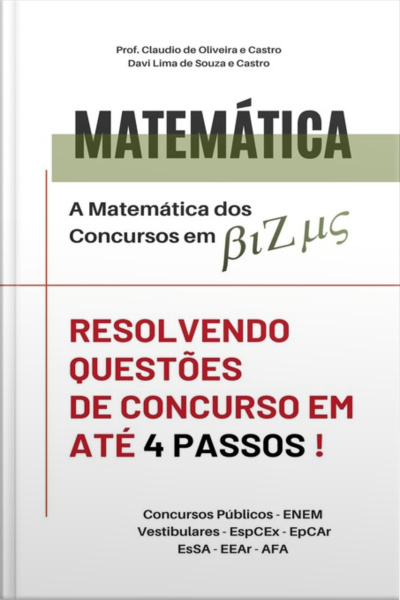 A Matemática Dos Concursos Em Bizus