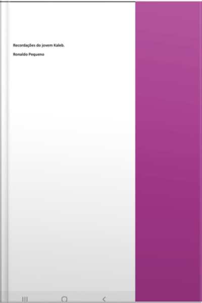 Recordações Do Jovem Kaleb