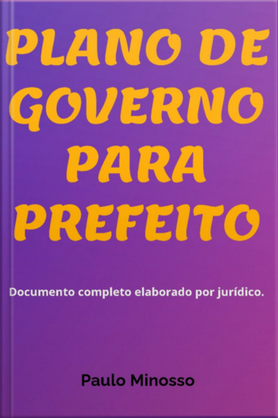 Plano De Governo Para Prefeito