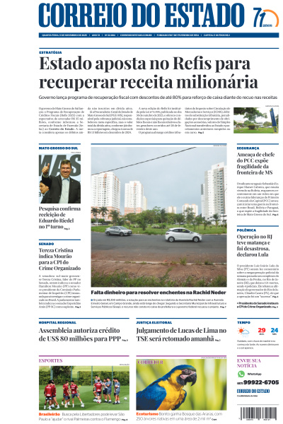 Correio do Estado - Edição de 05 de Novembro de 2025