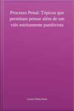 Processo Penal: Tópicos Que Permitam Pensar Além De Um Viés Estritamente Punitivista
