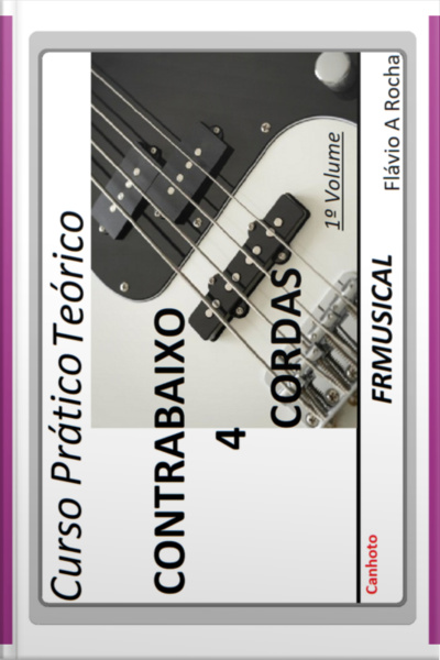 Curso Prático Teórico Contrabaixo 4 Cordas [não Destro/canhoto]1º Volume