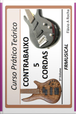 Curso Prático Teórico Contrabaixo 5 Cordas 1º Volume