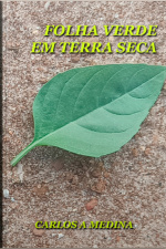 Folha Verde Em Terra Seca