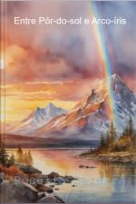 Entre Pôr Do Sol E Arco-íris