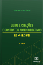 Lei De Licitações E Contratos Administrativos: Lei Nº 14.133/21