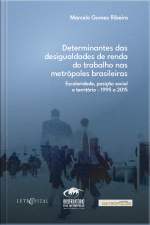 Determinantes Das Desigualdades De Renda Do Trabalho Nas Metrópoles Brasileiras: Escolaridade, Posição Social E Território - 1995 A 2015