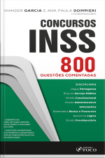 Como Passar Em Concursos Do Inss: 800 Questões Comentadas