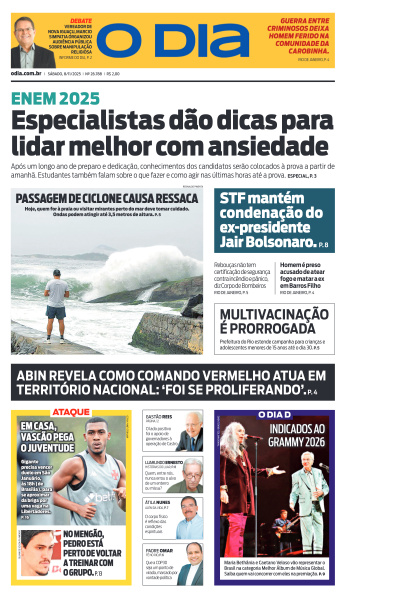 O DIA - Edição de 08 de Novembro de 2025