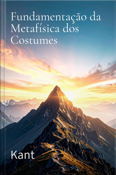 Fundamentação Da Metafísica Dos Costumes - Kant