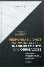 Responsabilidade Patrimonial Pelo Inadimplemento Das Obrigações - 2 Ed: Introdução Ao Estudo Sistemático Da Responsabilização Patrimonial