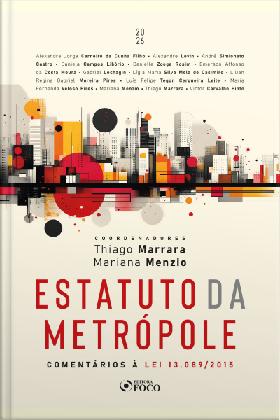 Estatuto Da Metrópole - 1ed - 2026