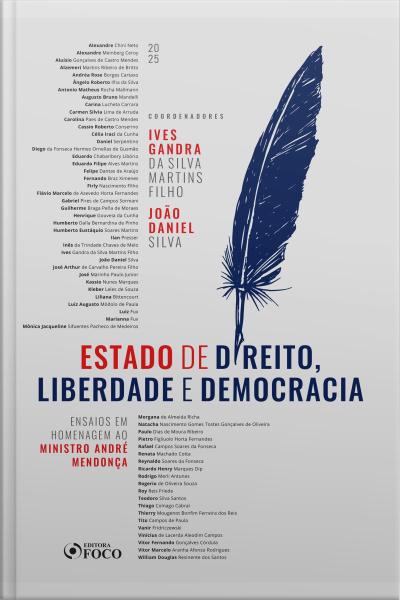 Estado De Direito, Liberdade E Democracia - 1ª Ed - 2025