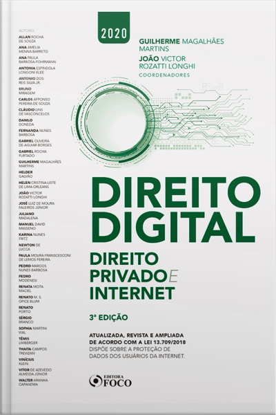 Direito Digital: Direito Privado E Internet - 2. Ed. - 2019