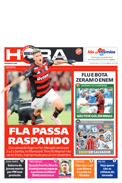 MEIA HORA - Edição de 10 de Novembro de 2025