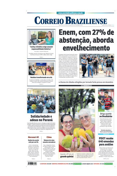 Correio Braziliense - Edição de 10 de Novembro de 2025