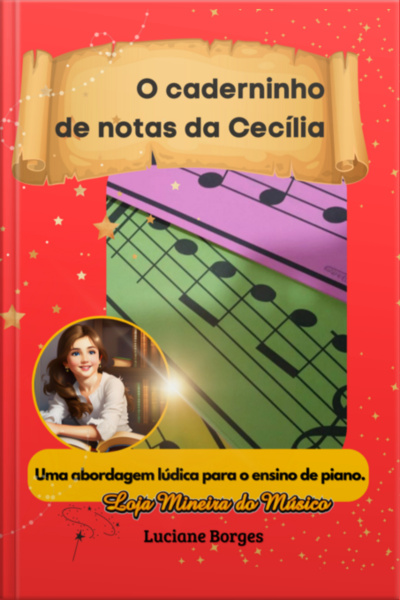 Caderninho De Notas Musicais: o Caderninho Da Cecília.