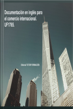 Documentación En Inglés Para El Comercio Internacional. Uf1765.