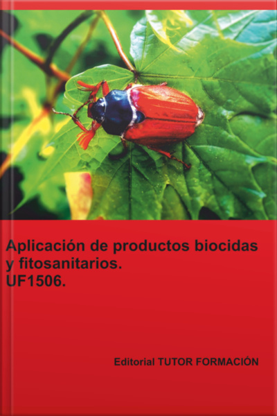 Aplicación De Productos Biocidas Y Fitosanitarios. Uf1506.