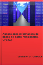 Aplicaciones Informáticas De Bases De Datos Relacionales. Uf0322.