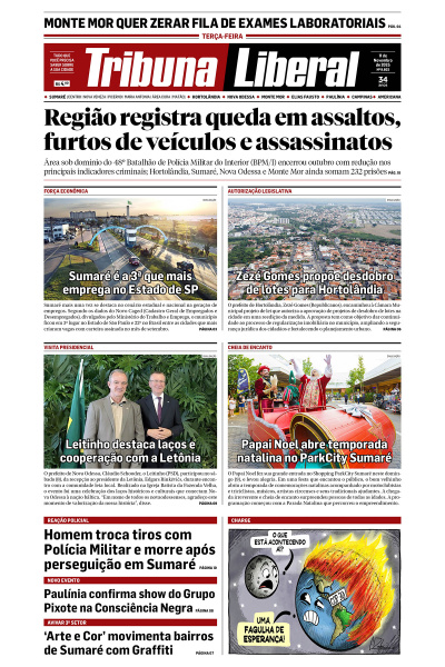 Tribuna Liberal - Edição de 11 de Novembro de 2025