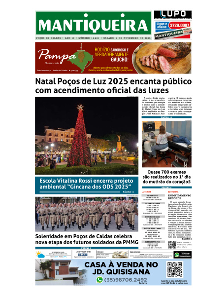 Mantiqueira - Edição de 11 de Novembro de 2025