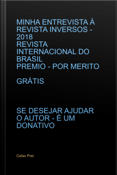 Minha Entrevista À Revista Inversos - 2018