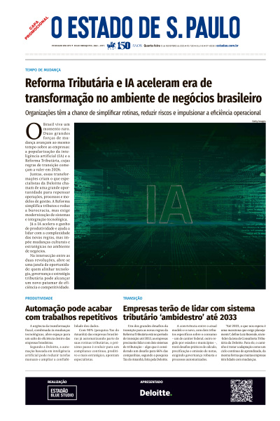 Estadão - Edição de 12 de Novembro de 2025