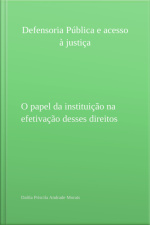 Defensoria Pública E Acesso À Justiça