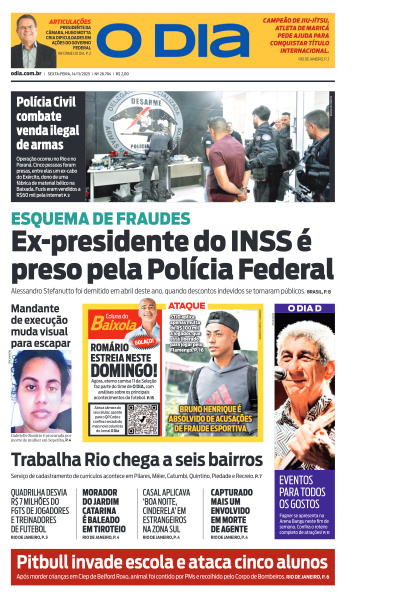 O DIA - Edição de 14 de Novembro de 2025