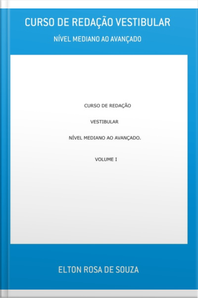 Curso De Redação Vestibular