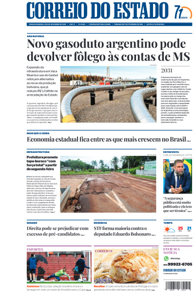 Correio do Estado - Edição de 16 de Novembro de 2025