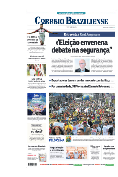 Correio Braziliense - Edição de 16 de Novembro de 2025