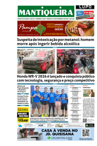 Mantiqueira - Edição de 16 de Novembro de 2025