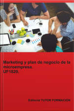 Marketing Y Plan De Negocio De La Microempresa. Uf1820.